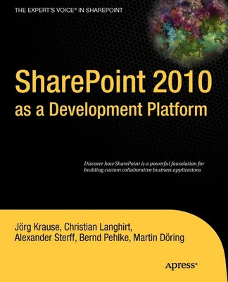 Produktbild von Apress SharePoint 2010 as a Development Platform