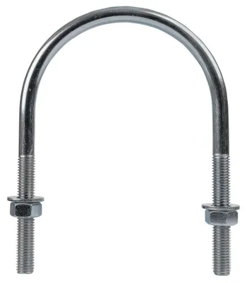 Obrázok produktu pre Kruhová svorka M12 s maticami a podložkami 115/175