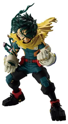 Obrázek produktu pro BANDAI Izuku Midoriya v bojovém obleku | Sběratelská figurka My Hero Academia | 16 cm