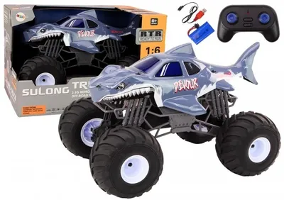 Obrázek produktu pro Velké terénní žraločí auto 2.4G R/C 1:6