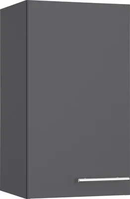Produktbild von Optifit Hängeschrank Ingvar420 BxTxH 40 x 34,9 x 70,4 cm anthrazit matt zerlegt Anschlag reversibel KFIN OM406-8+