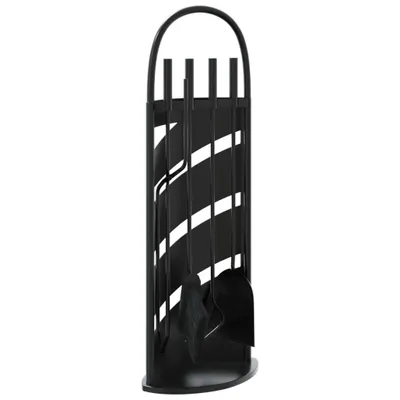 Obrázek produktu pro 5dílná sada krbového nářadí 23x15x66 cm ocelová