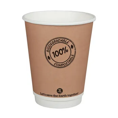 Produktbild von 25x Doppelwandbecher 300ml Ø9cm -10°C bis 100°C