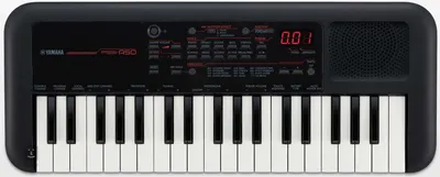 Zdjęcie produktu dla Yamaha PSS-A50, Syntezator cyfrowy, 1,4 W, Cyfrowy, LED, 1 linii, Bateria, USB