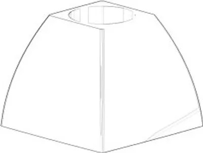 Produktbild von Dornbracht 092791004-47 Rosette für UP-Ventil ERSATZTEILE