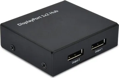 Obrázek produktu pro VALUE Rozbočovač DisplayPort na 2 monitory (14.99.3590)