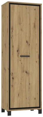 Produktbild von Garderobenschrank TRONDHEIM Artisan Eiche / Schwarzeiche von Forte