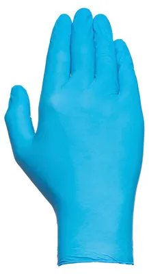 Obrázek produktu pro Juba Cenově výhodné jednorázové rukavice, 100 kusů, modrá L, modrá L