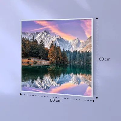 Obrázek produktu pro Klarstein Wonderwall Air Art Smart, infračervený ohřívač, 60 x 60 cm, 350 W, moře