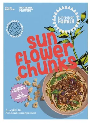 Image de Sunflower Family Bio SunflowerChunks 6 x 76 g
