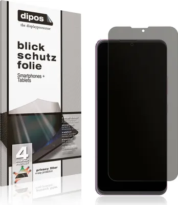 Produktbild von Blickschutzfolie für Cubot A10 matt Schutzfolie Folie Display Schutz dipos