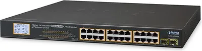 Produktbild von Planet GSW-2620VHP - Switch - 24 x 10/100/1000 (PoE+)