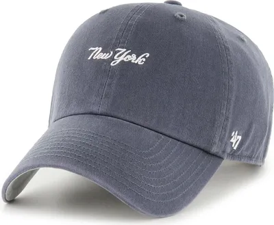 Immagine prodotto di '47 Brand Cap MLB New York Yankees Base Runner Script CLEAN UP VinNavy