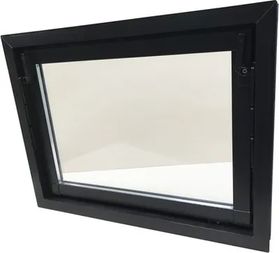 Produktbild von WOLFA Mehrzweck Kipp-Fenster PLUS Kunststoff braun 1000x600 mm mit Einfachglas