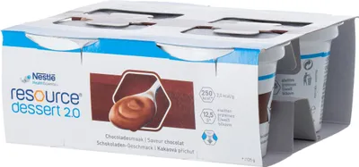Productafbeelding van Ressource Dessert 2.0, cacao, 4 porties van 125 gram