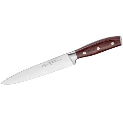 Produktbild von RÖSLE Fleischmesser Rockwood 18 cm Griff Pakkaholz