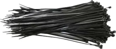 Obrázek produktu pro Stahovací pásky Msc 100 kusů Černá 200 x 48 mm Černá 200 x 48 mm