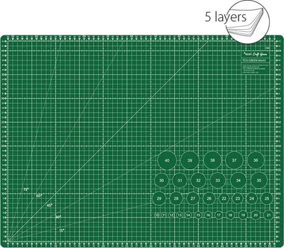 Produktbild von Texi Schneidematte 60 x 45 cm Green