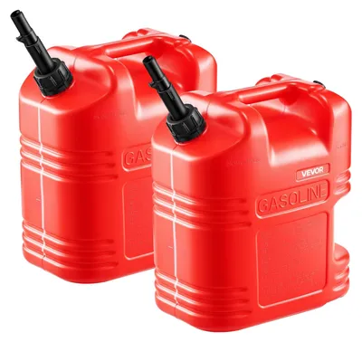 Zdjęcie produktu dla Kanistry Na Paliwo Vevor 2X19L Z Dzióbkiem Mocne Szczelne Hdpe