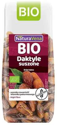 DAKTYLE SUSZONE BEZGLUTENOWE BIO 150 g - NATURAVENA