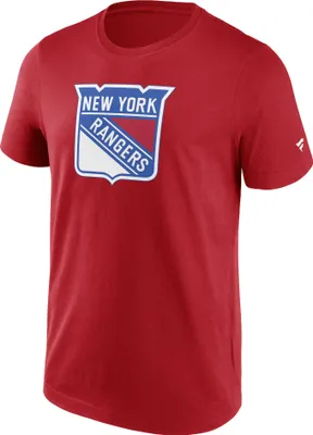 Produktbild von Pánské tričko New York Rangers NHL Primary Logo Graphic T-Shirt Athletic Red New York Rangers T-Shirt mit primärem Logo