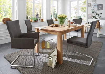 Produktbild von Auszugstisch Bea 220x100+70 Tisch inkl. Auszug Esstisch Kernbuche Massiv