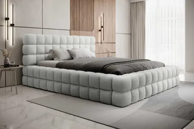 Produktbild von Bett mit Bettkasten 180x200cm Weiß