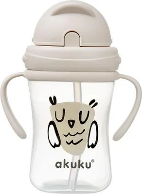 Immagine prodotto di Bottiglia con cannuccia Akuku 300 ml gufo