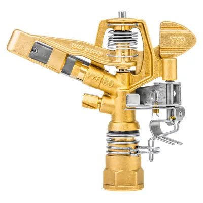 Produktbild von Karasto Sprinkler 17M Wurfweite Aus Messingen Rasensprenger Kreisregner Sprenger