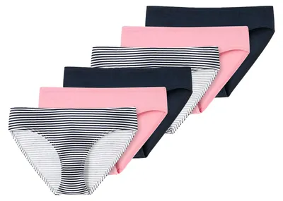 Produktbild von Mädchen Slip 6-Pack 95/5 Organic Baumwolle - sortiert - Größe 152