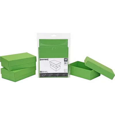 Produktbild von BUNTBOX M Geschenkboxen-Set grün (70-1)