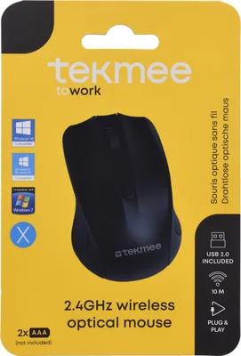 Produktbild von Tekmee kabellose optische Maus 2.4GHz USB Spielzeug