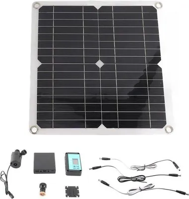 Produktbild von Solarpumpe 50W 12V Timer Batterie DC
