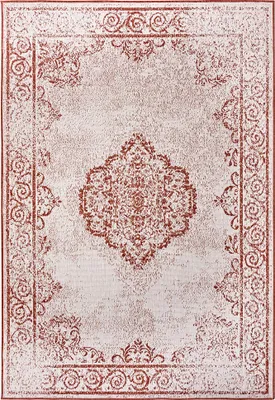 Zdjęcie produktu dla Dywan na taras 200x290cm dwustronny sznurkowy, zielono kremowy płasko tkany