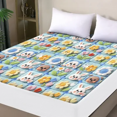 Produktbild von Wasserdichter Matratzenschoner 180x200cm Spannbettlaken, Inkontinenzauflage, Nässeschutz, atmungsaktiv