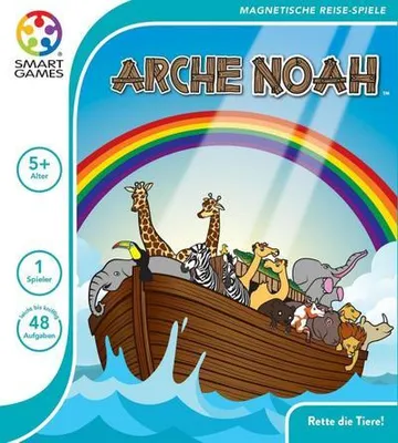 Image de Smart Games Jeux de voyage magnétiques Arche de Noé, jeu de voyage, jeu pour enfants, jeu pour enfants, à partir de 5 ans, SGT 240 DE-8