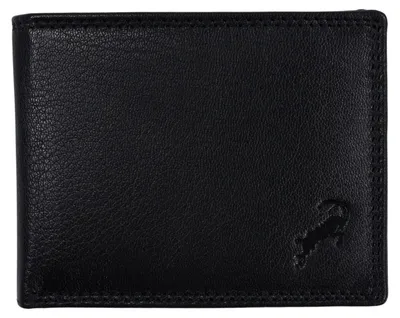 Produktbild von Hodalump & Ratschkatl Herren Geldbörse Steinbock Leder Schwarz 1132-S