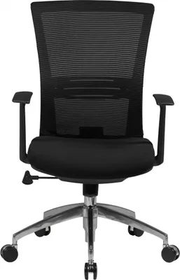 Produktbild von Amstyle Bürostuhl Baseline Schwarz Schreibtischstuhl Chefsessel Drehstuhl mit Synchronmechanik & Armlehnen; SPM1.285