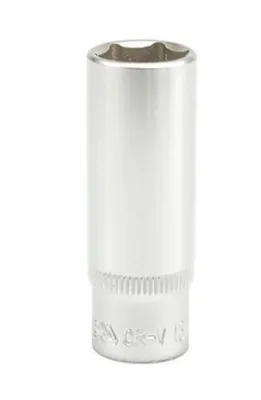 Obrázek produktu pro Yato YT-1424, Jedna položka, Nástrčkový klíč, Chrom-vanadiová ocel, 1/4", Chrom, 50 mm