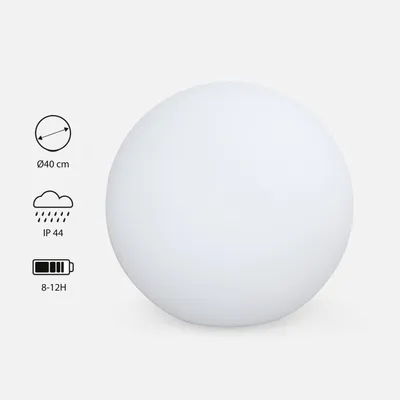 Produktbild von sweeek - LED-Kugel  - Dekorative Leuchtkugel, mit Fernbedienung
