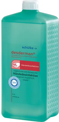 Produktbild von Schülke Desderman Händedesinfektionsmittel, Noroviren, 1L Eurofl.