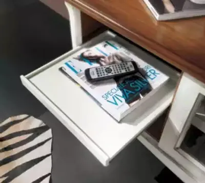 Produktbild von Wohnwand Wandschrank Wohnzimmer Lowboard Klassische Design Set 2tlg.