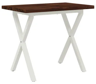 Obrázok produktu pre Štvorcový jedálenský stôl, rozmer 110 x 55 x 75 cm, vyrobený z masívneho dreva akácie