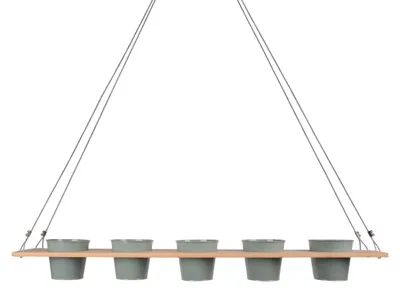 Obrázek produktu pro Bambusové bylinkové regály do kuchyně nebo na balkon