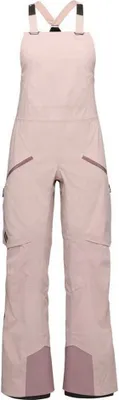 Produktbild von W Factor Bibs, Women's Outerwear Bottoms, 5019 Pale Mauve, L, Black Diamond, AP7410265019LRG1
