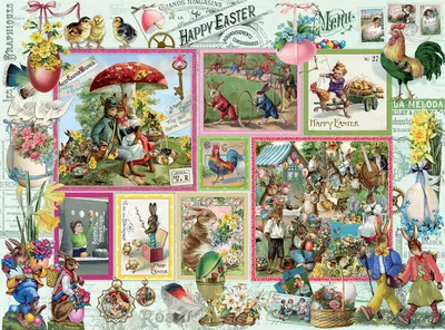 Obrázek produktu pro Grafika Puzzle Velikonoce - 1000dílné puzzle pestrobarevné
