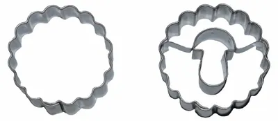 Produktbild von Ausstechform 2er Rädchen/Pilz+Rädchen ø 40 mm