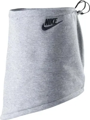 Image de Cache-cou réversible Nike en polaire, gris-noir / noir-gris