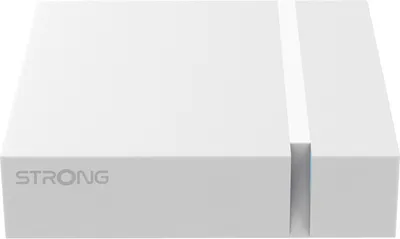 A white media player device with the brand name 'STRONG' visible on the front.
