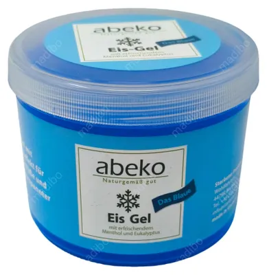 Zdjęcie produktu dla Abeko ice gel 500ml mentol eukaliptus, odświeżający, chłodzący i pielęgnujący
